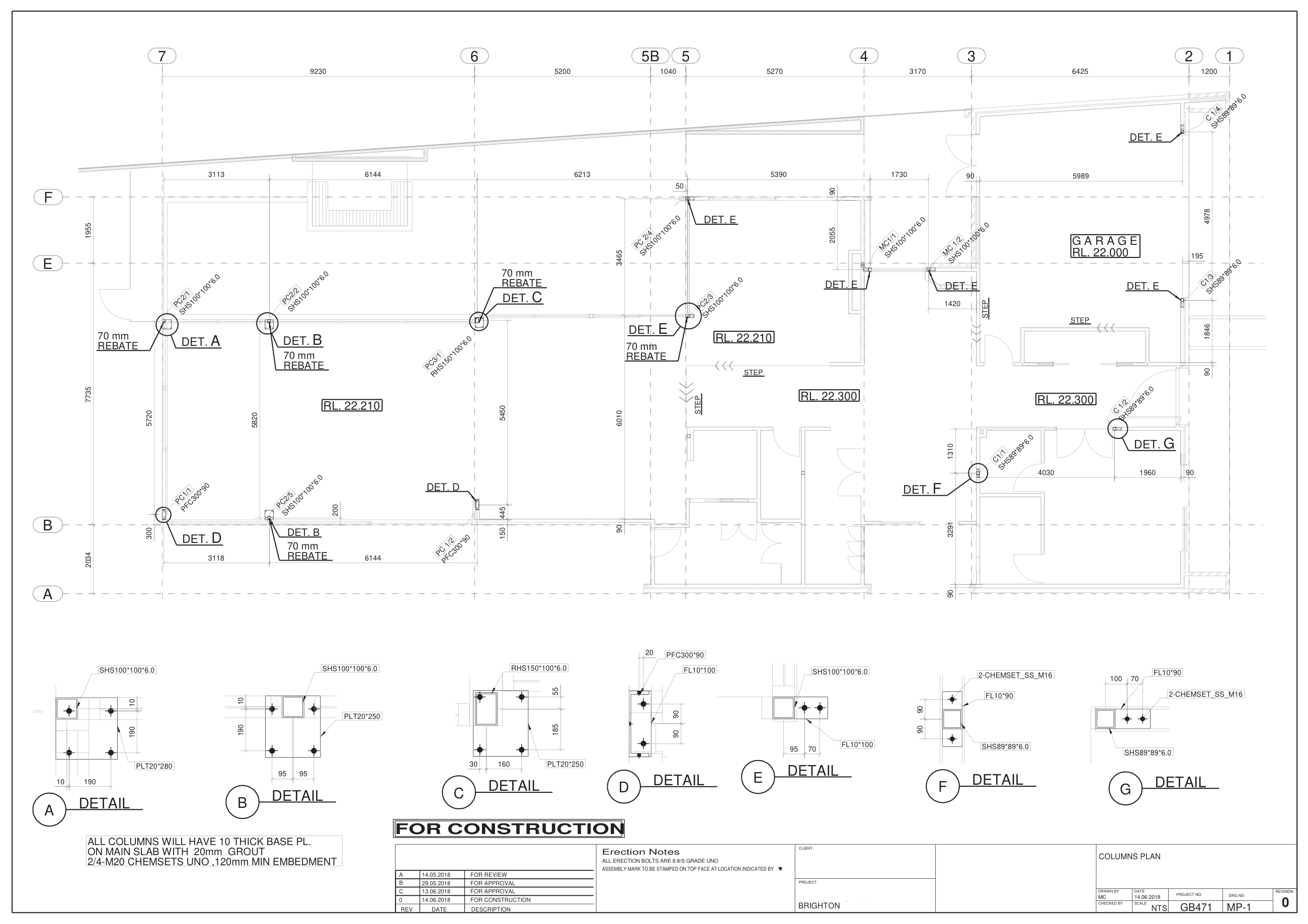 Brighton job marking plan