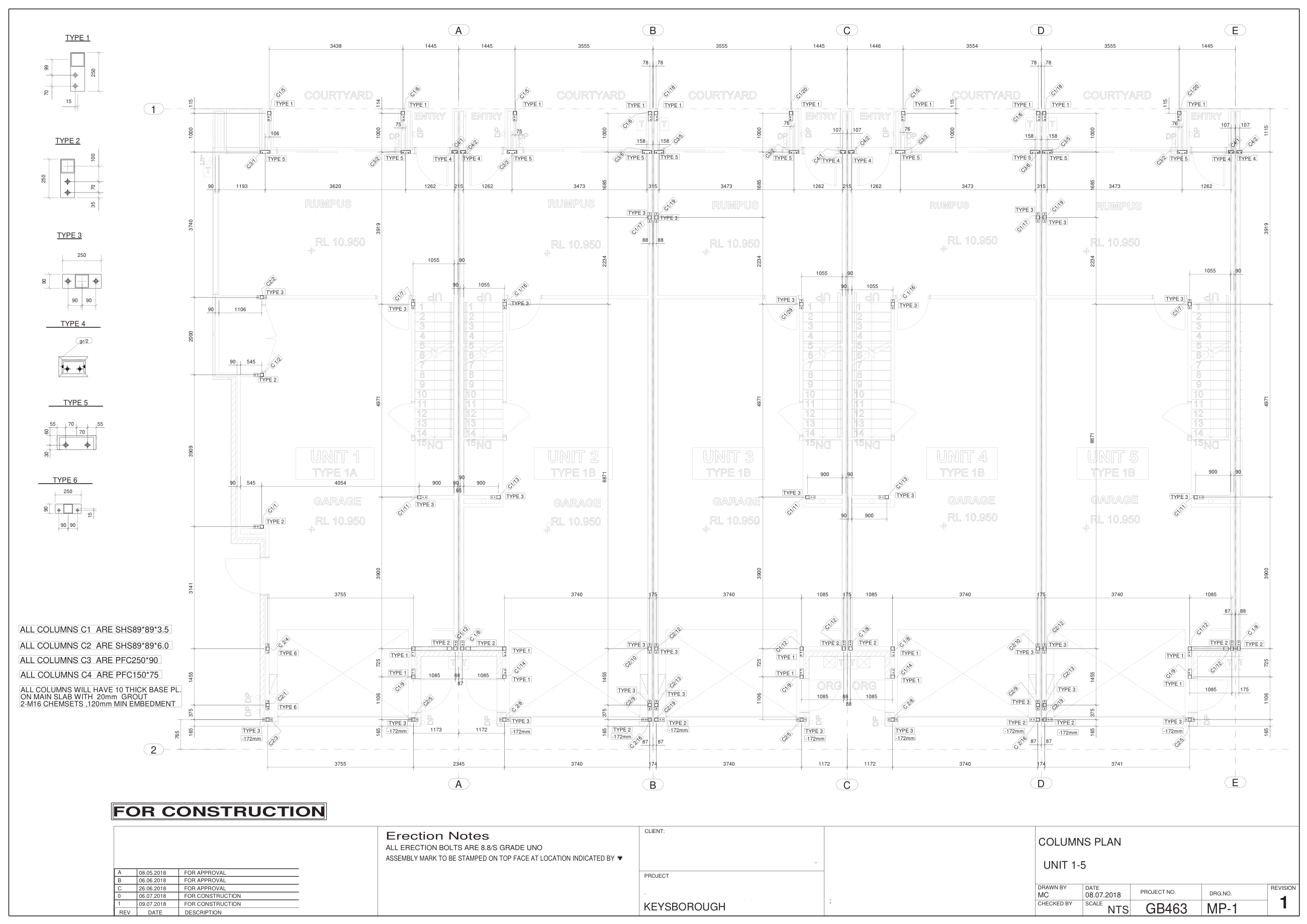 Keysborough job marking plan