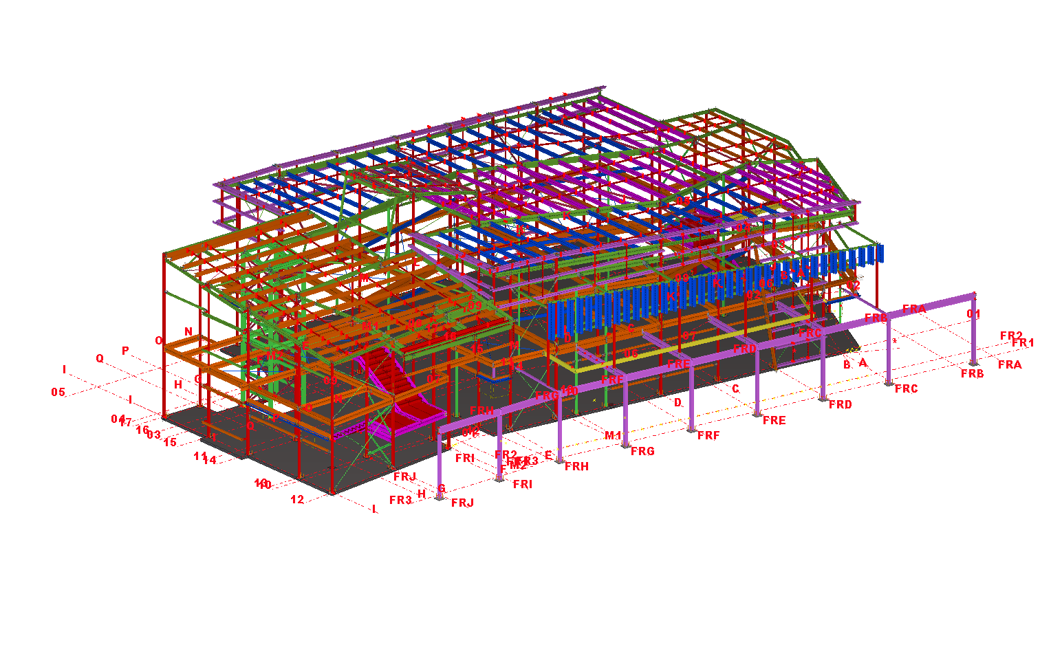 New Building at Hughesdale Primary School — 3D model